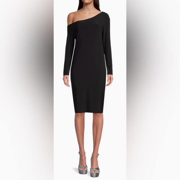 Drop Shoulder Jersey Dress NWT in Packaging - Picture 1 of 9